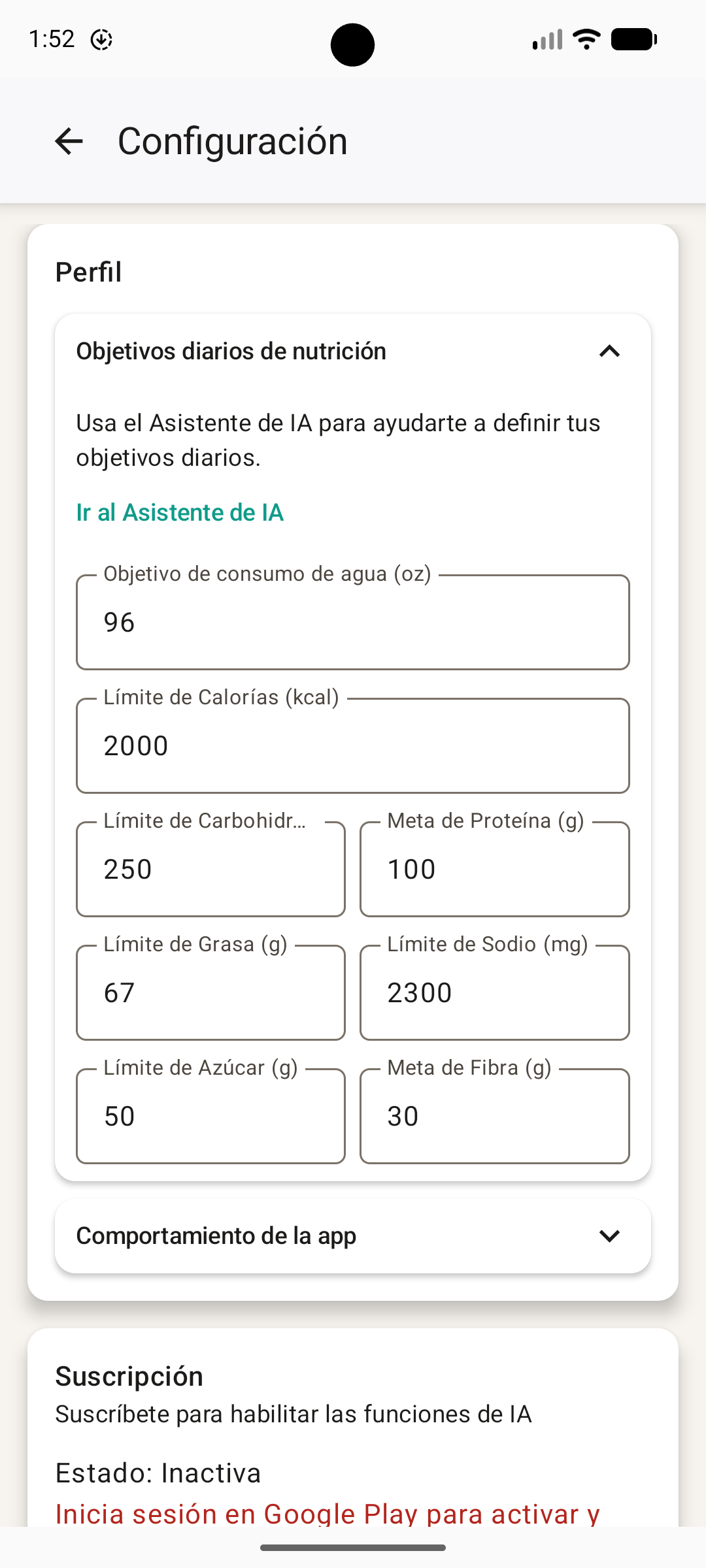 Captura 5 de la app Nibbl