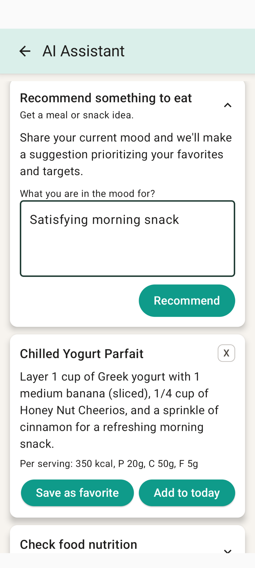 Nibbl app screenshot 3